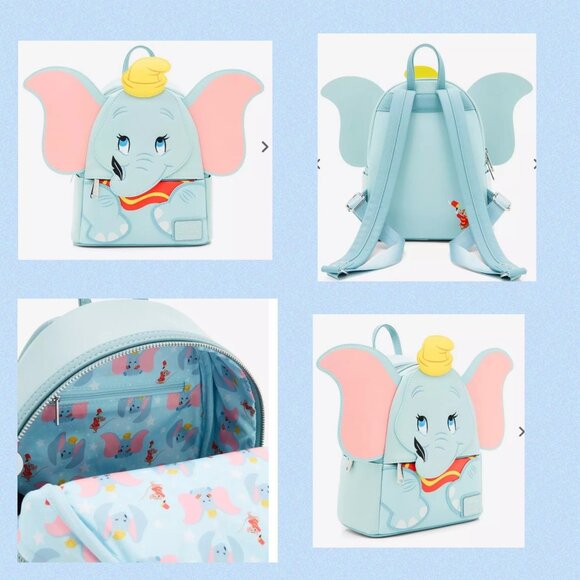 Loungefly Disney Dumbo Figural Dumbo Mini Backpack
